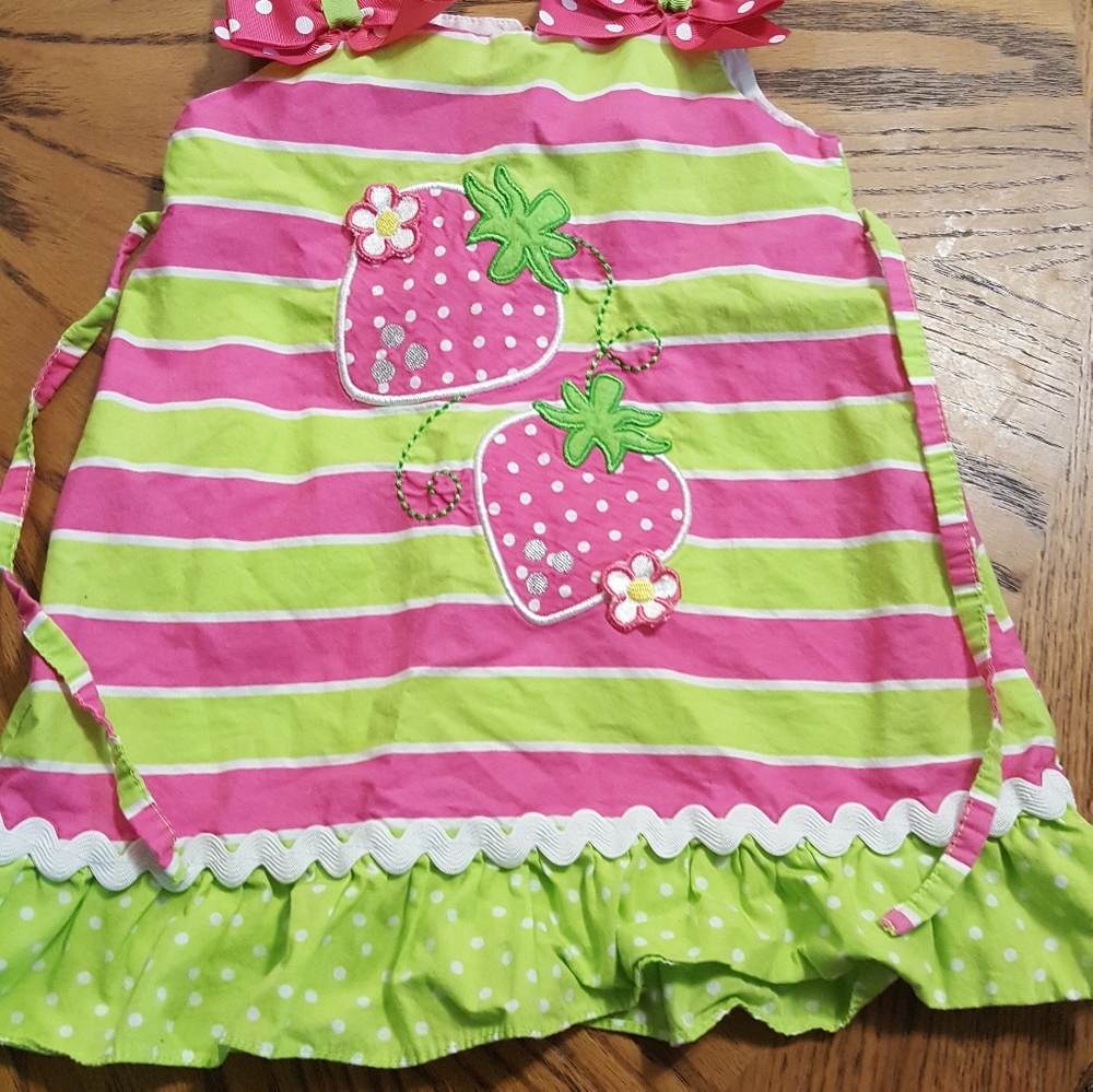 18 month baby girl smock dress